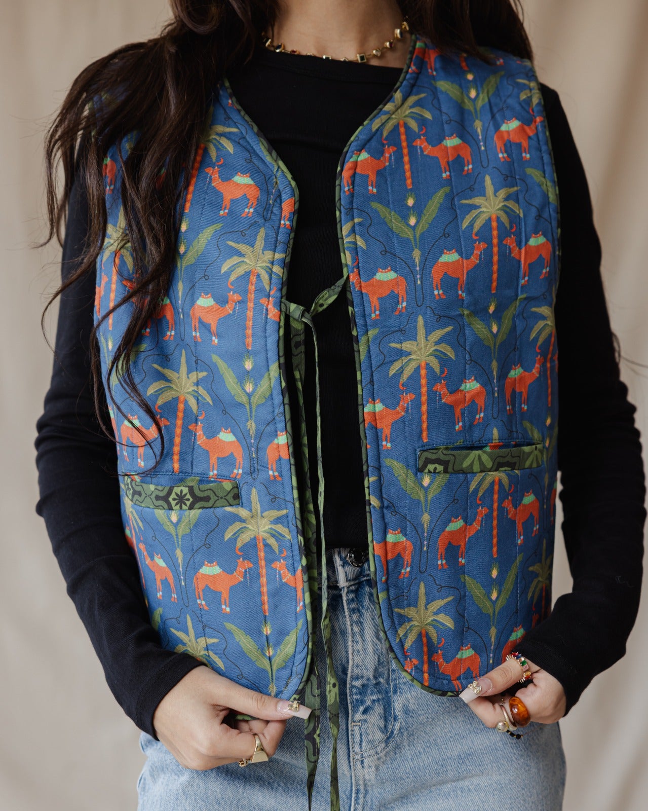 Camels Reversible Vest