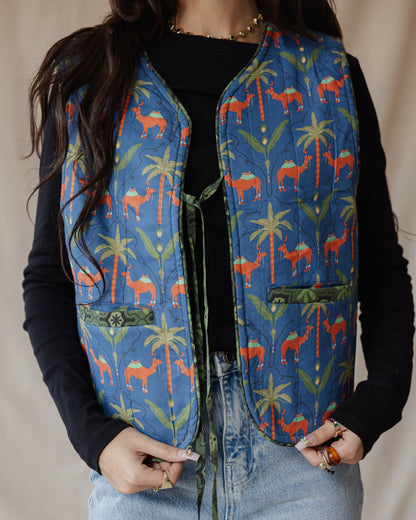 Gilet réversible Camels