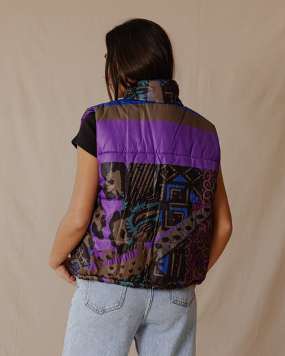 Multicolored Crocodile Waterproof Vest