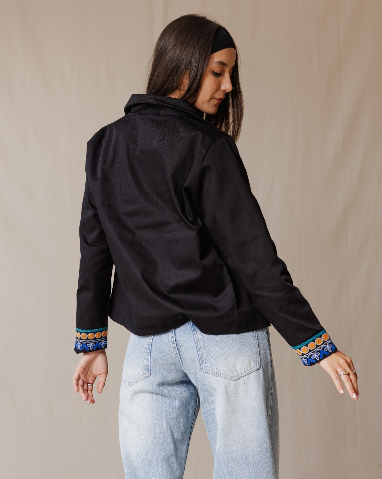 Suzani Jacket In Black