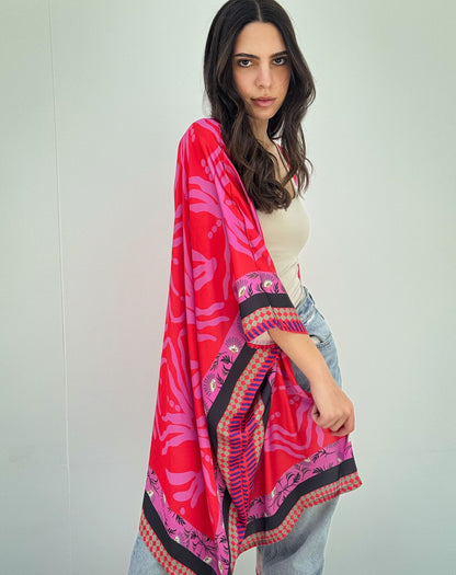 Hot Summer Day Short Kimono