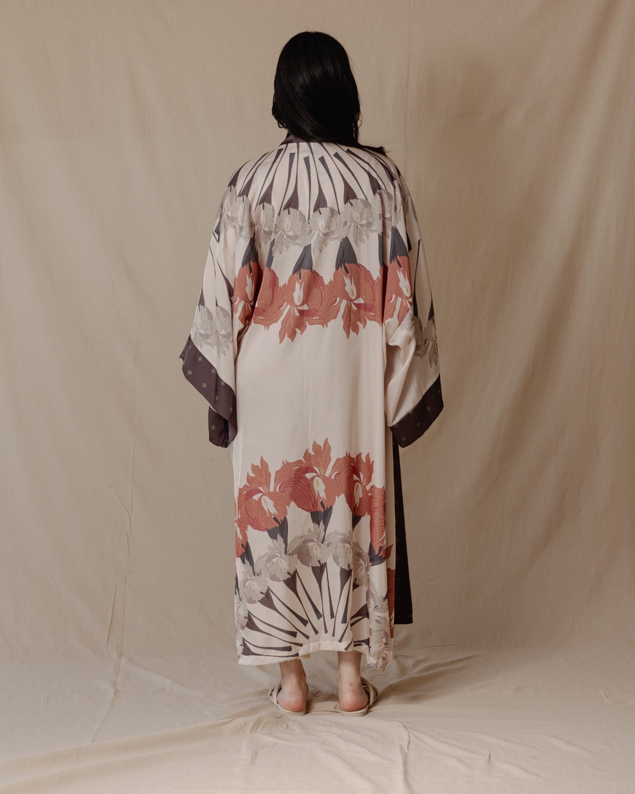 Lilly Giardino Kimono Satinato Luce Peach