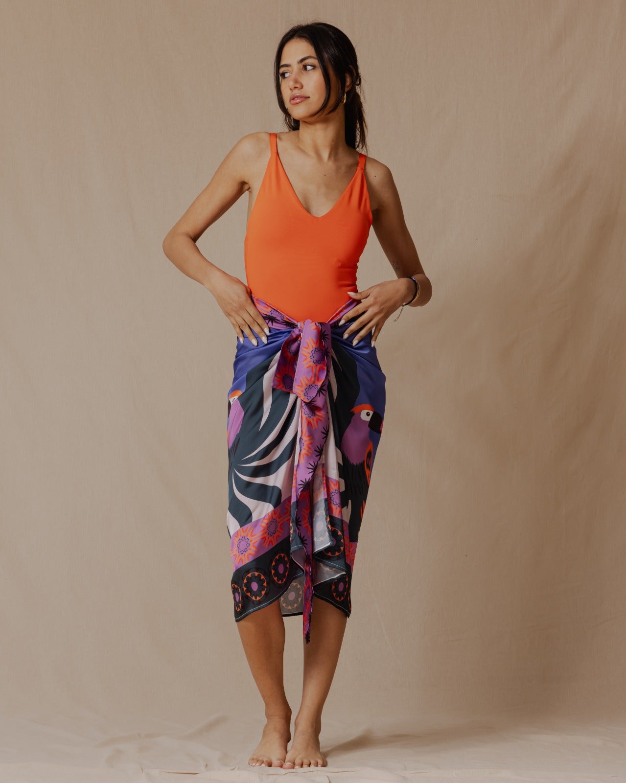 Sarong Toucan besado por el sol