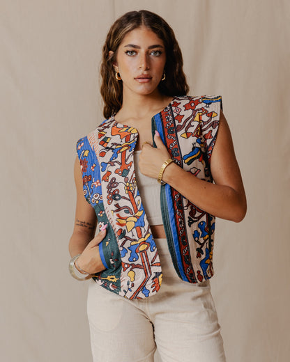 The Persian Feast Quilted Vest