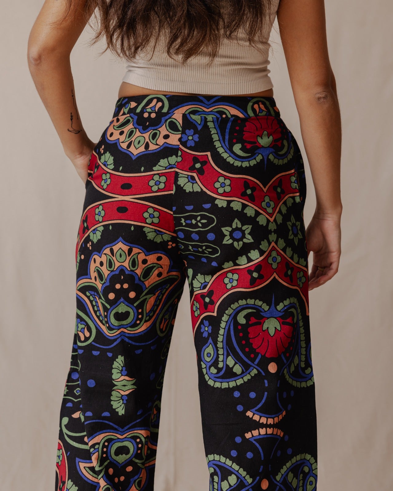 Pantalones de lino de Freesia