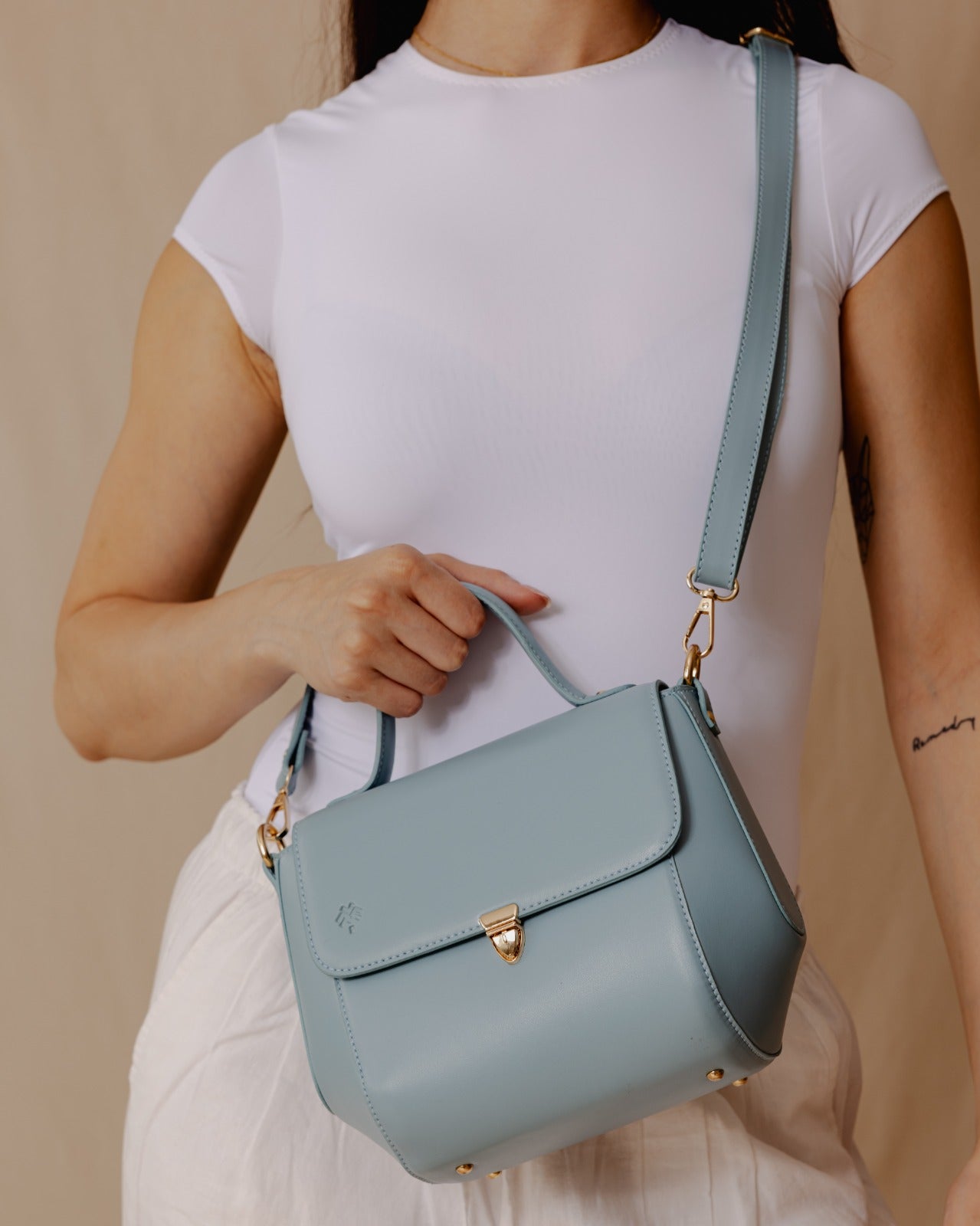 Sac bandoulière Tropeze Bleu clair