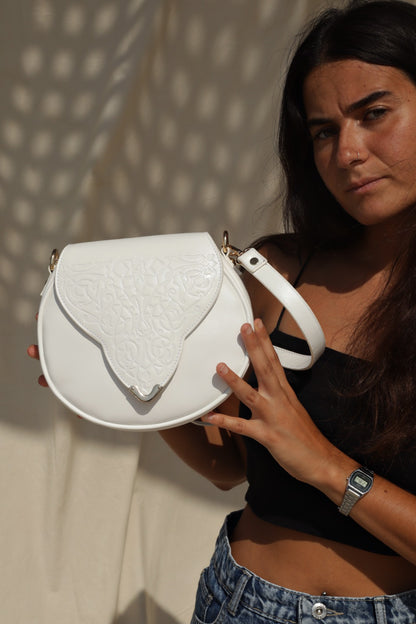 Intaglio CrossBag Branco