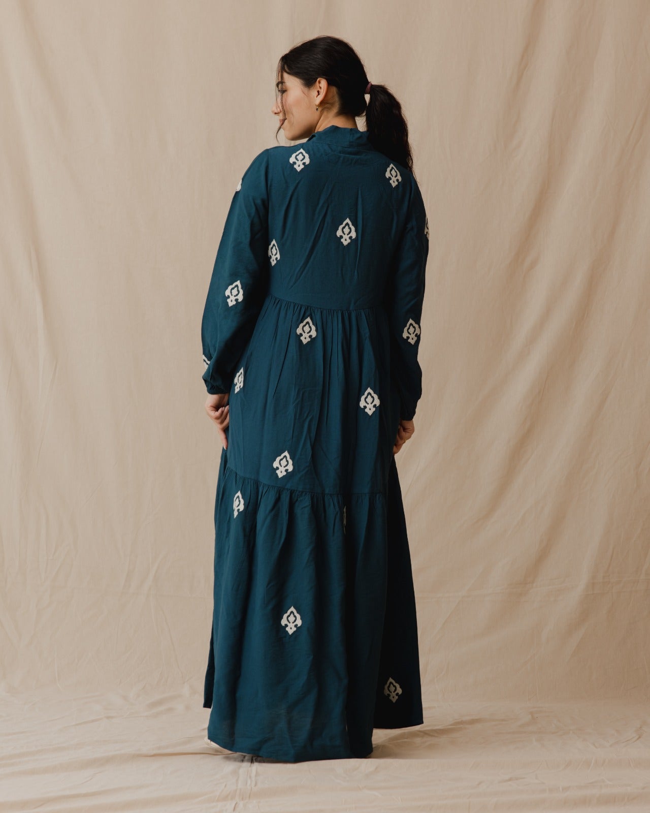 Arabesque Dress Teal