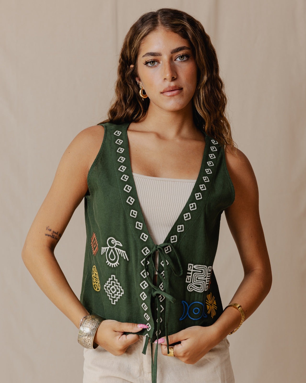 Freebird Gilet Olive