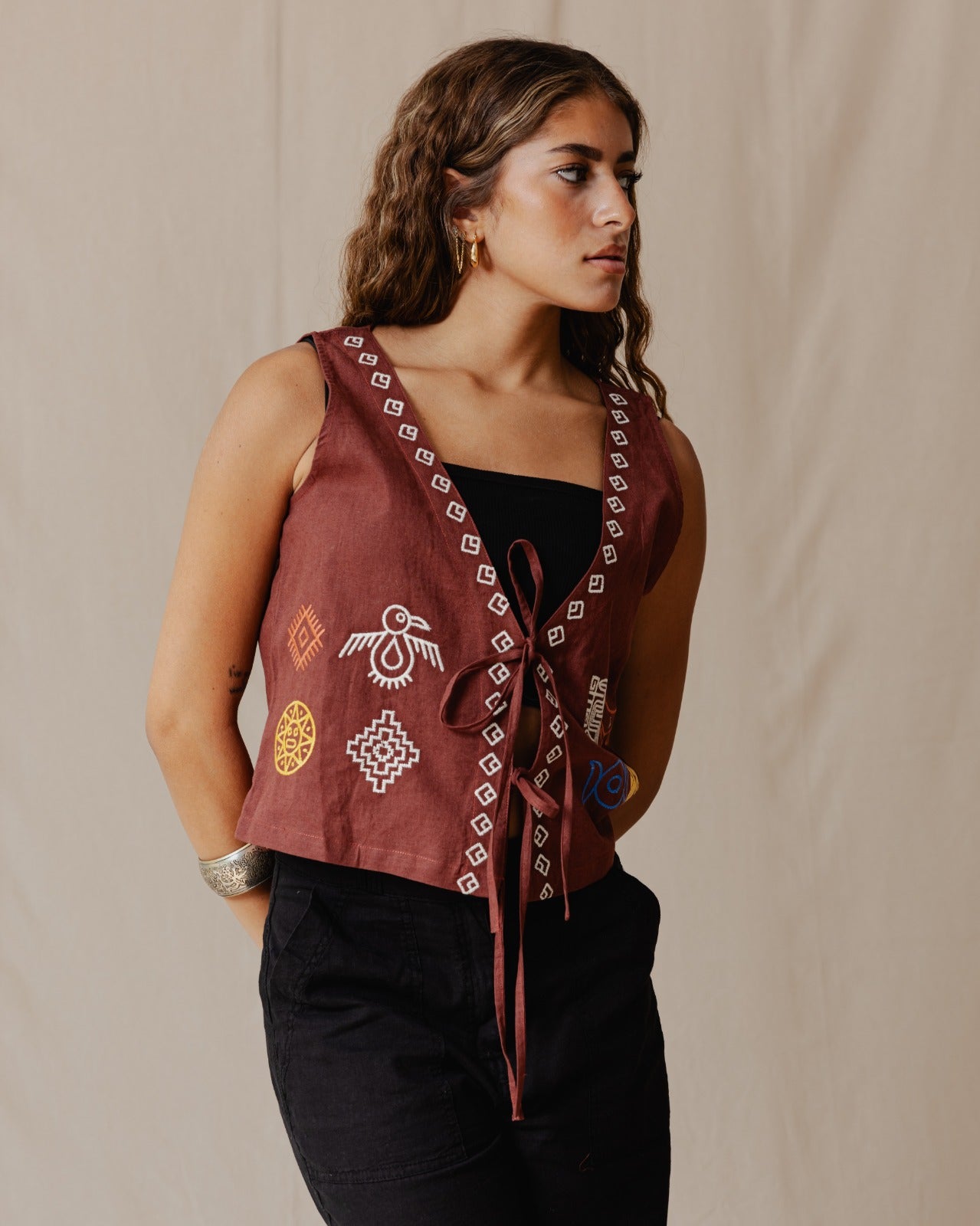 Freebird Gilet Cannelle