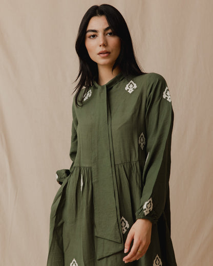 Robe Arabesque Olive