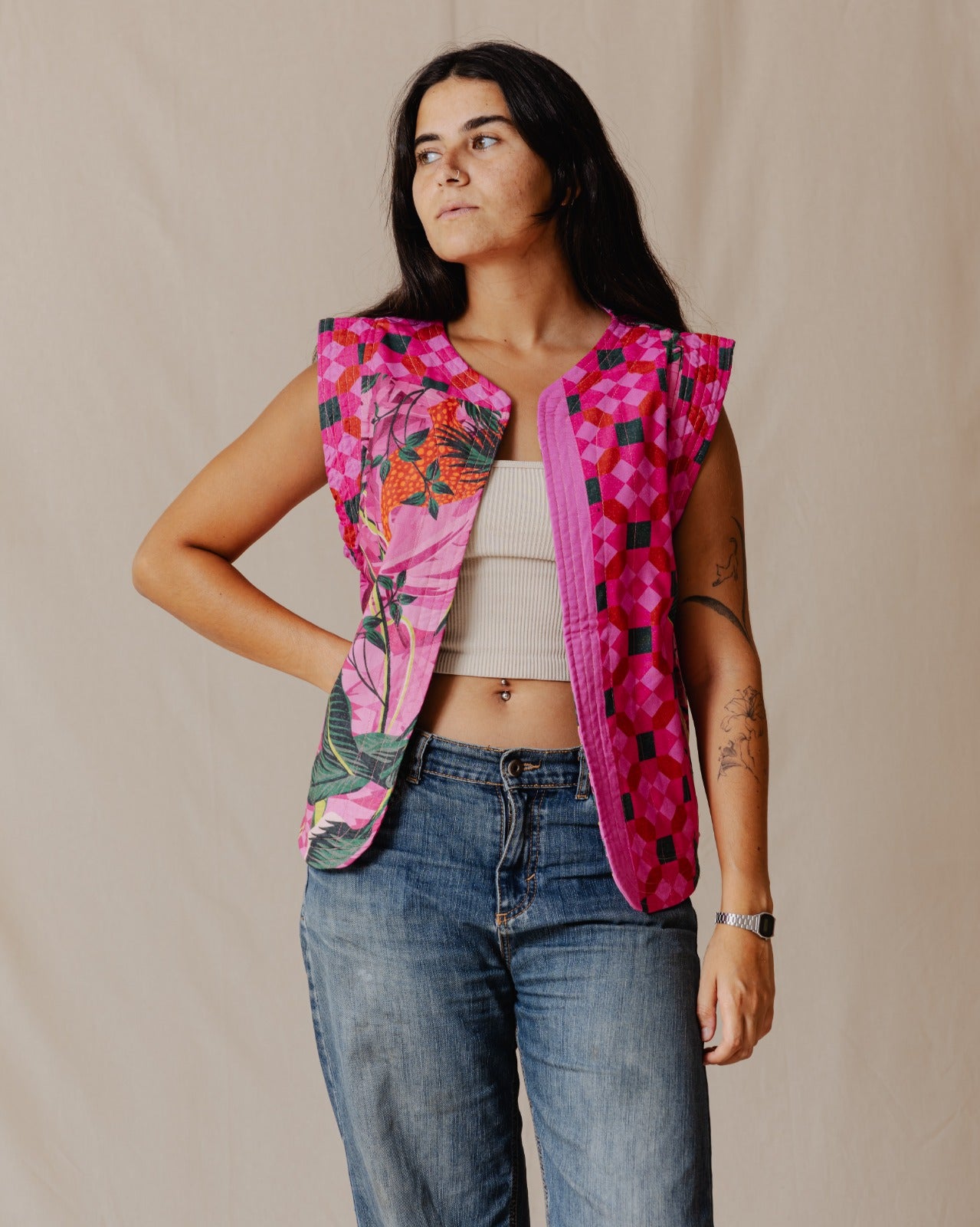 The Secret Garden Quilted Vest