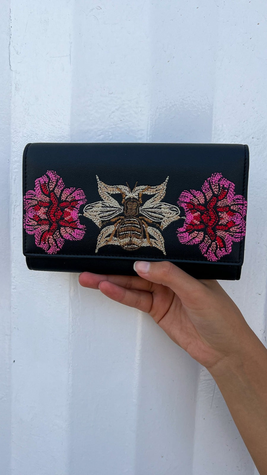 The Floral Bumblebee Wallet
