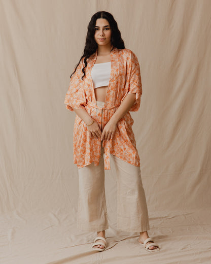 Kimono court Lilium Orange