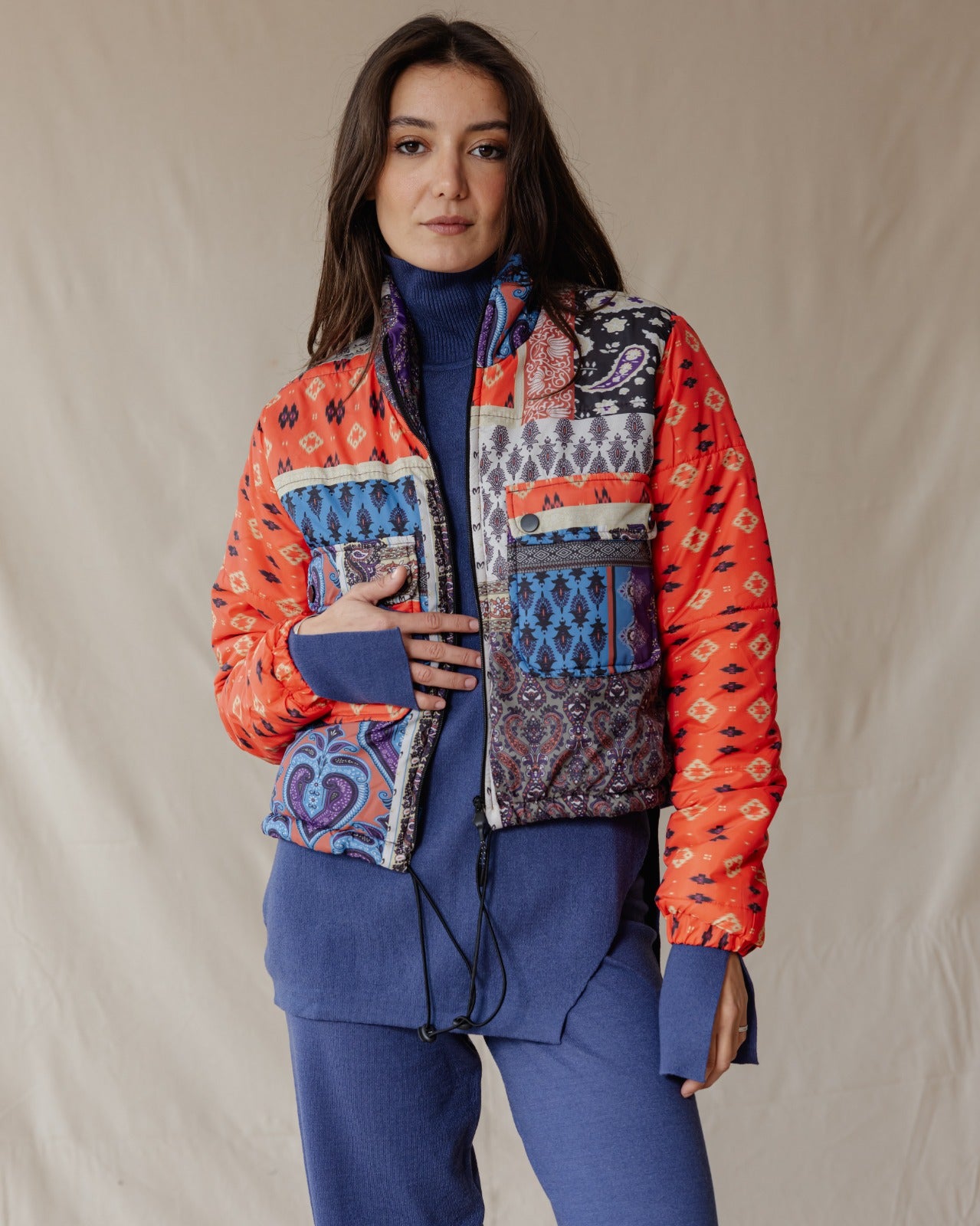 Gypsy’s Paisley Puffer Jacket