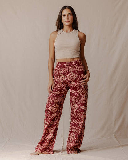 Daffodil Linen Pants