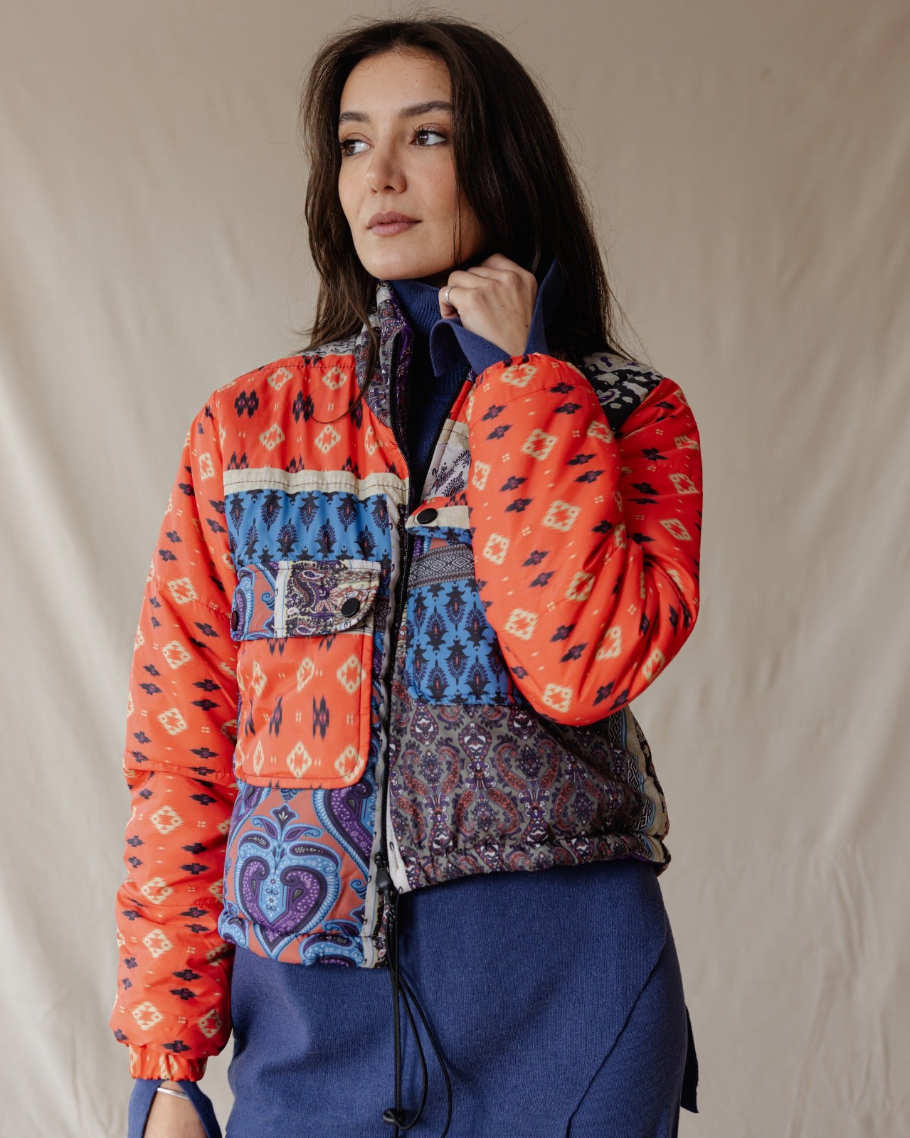 Gypsy’s Paisley Puffer Jacket