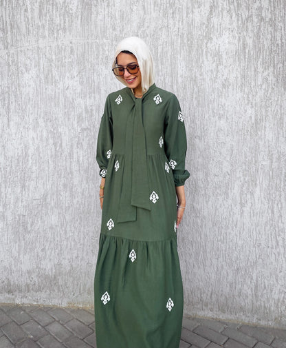 Robe Arabesque Olive