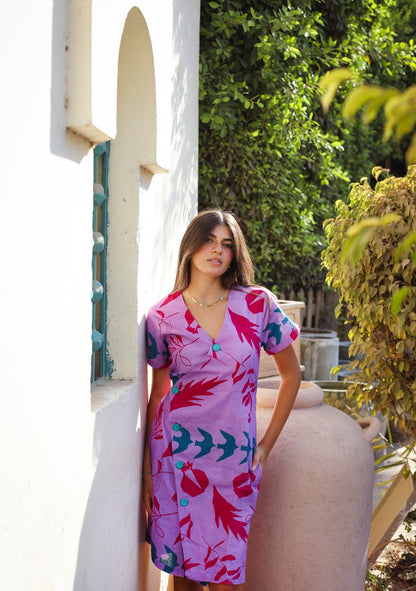 Taste of Summer Linen Dress