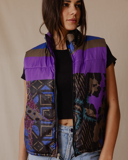 Multicolored Crocodile Waterproof Vest