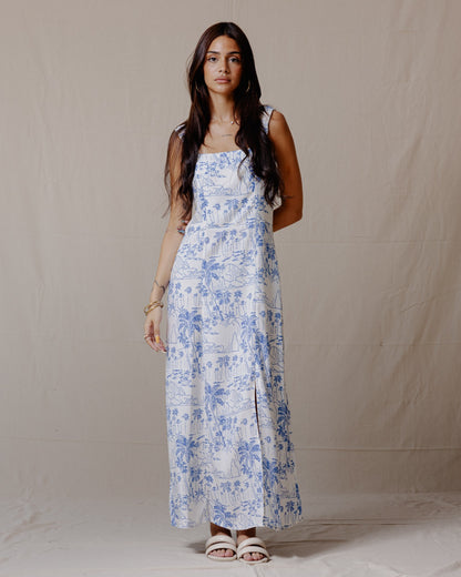 Vestido Coast Palm Azul