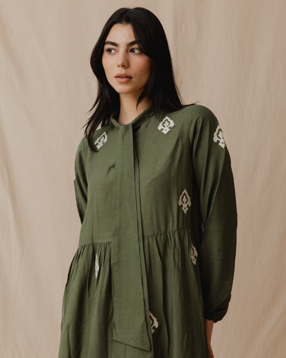 Robe Arabesque Olive