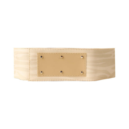 Ceinture Zebra Sable Beige