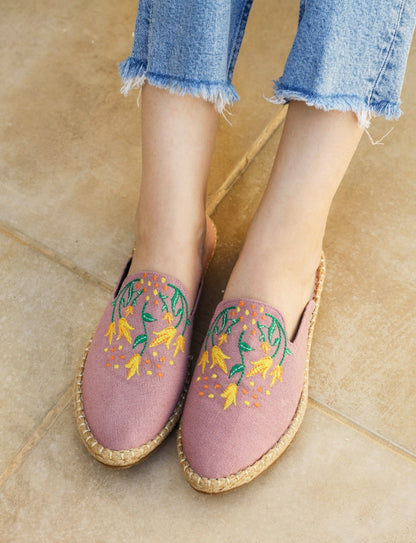 Tulipas Mules Washed out Rosa