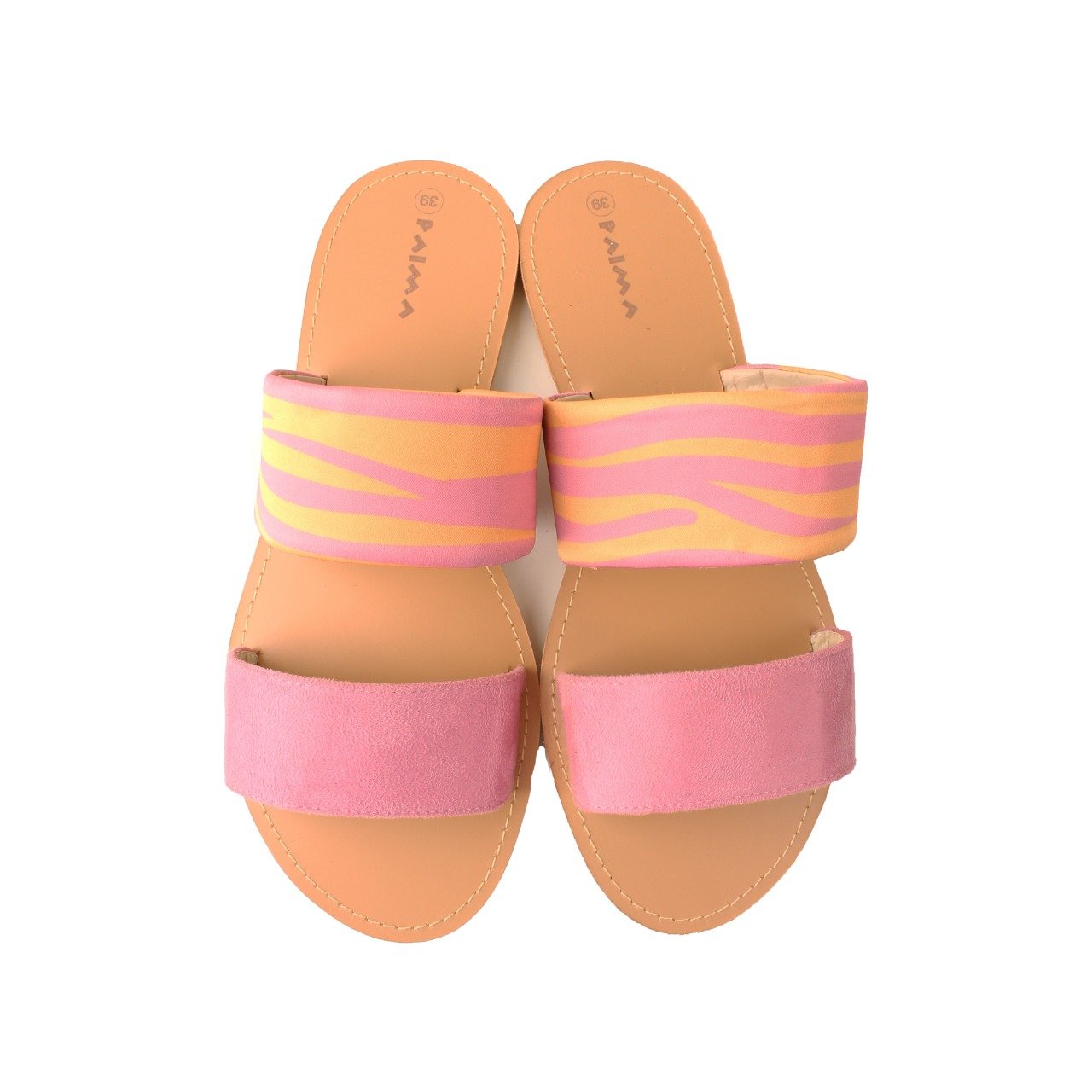 Zebra Sandalen Pink X Orange