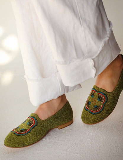 Espadrillas Fiore Egiziano Verde