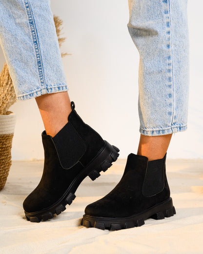 Kai Bottes Suede Noir