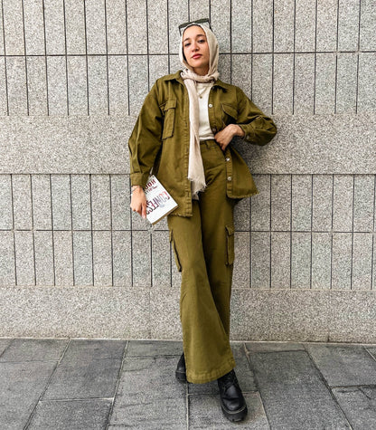 Essential Cargo Pants Olive