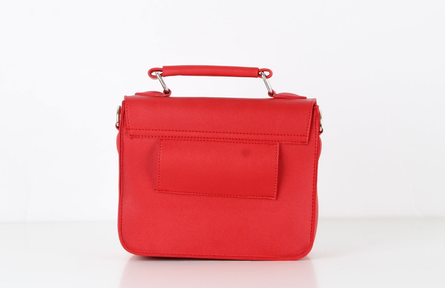 Rote Mini-Satchel